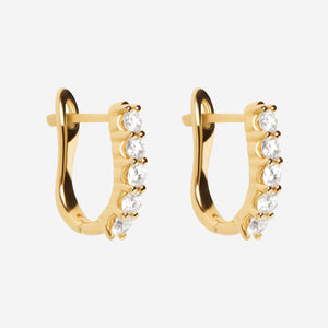 DEITY - 0.5ct | Diamond Huggies in 18ct Gold