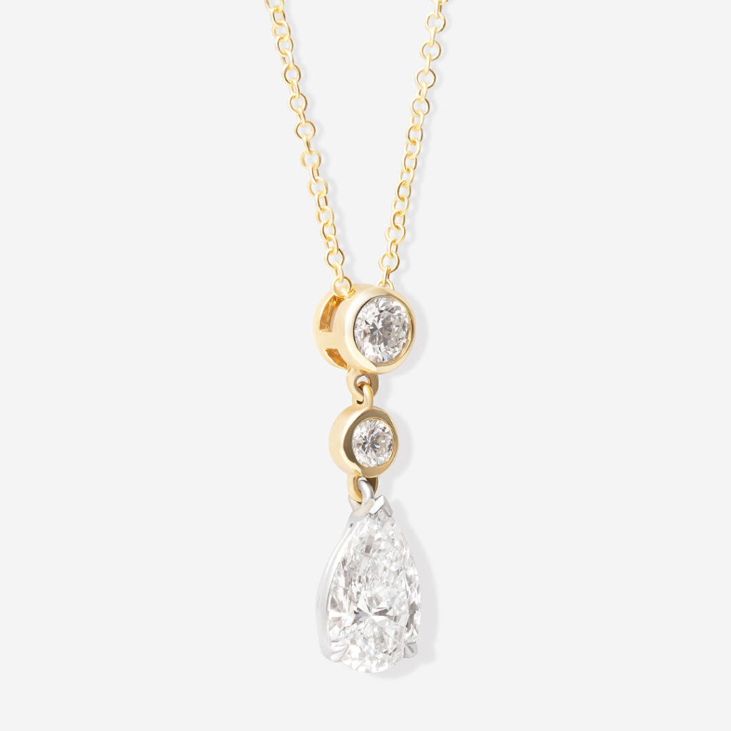 Demure - Lab Grown Diamond Necklace 1.25ct | 9ct Gold