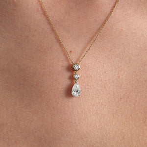 DEMURE - 1.25ct | Lab Grown Diamond Necklace in 9ct Gold
