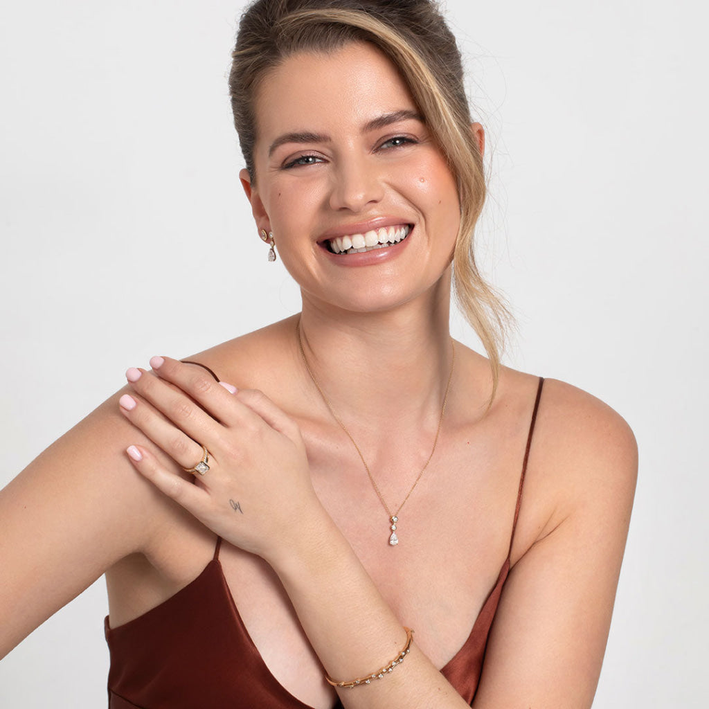 DEMURE - 1.25ct | Lab Grown Diamond Necklace in 9ct Gold