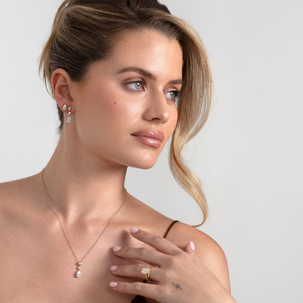DEMURE - 2.50ct | Lab Grown Diamond Drop Earrings in 9ct