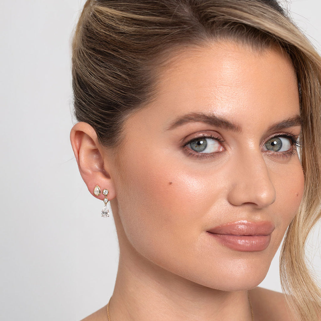 DEMURE - 2.50ct | Lab Grown Diamond Drop Earrings in 9ct