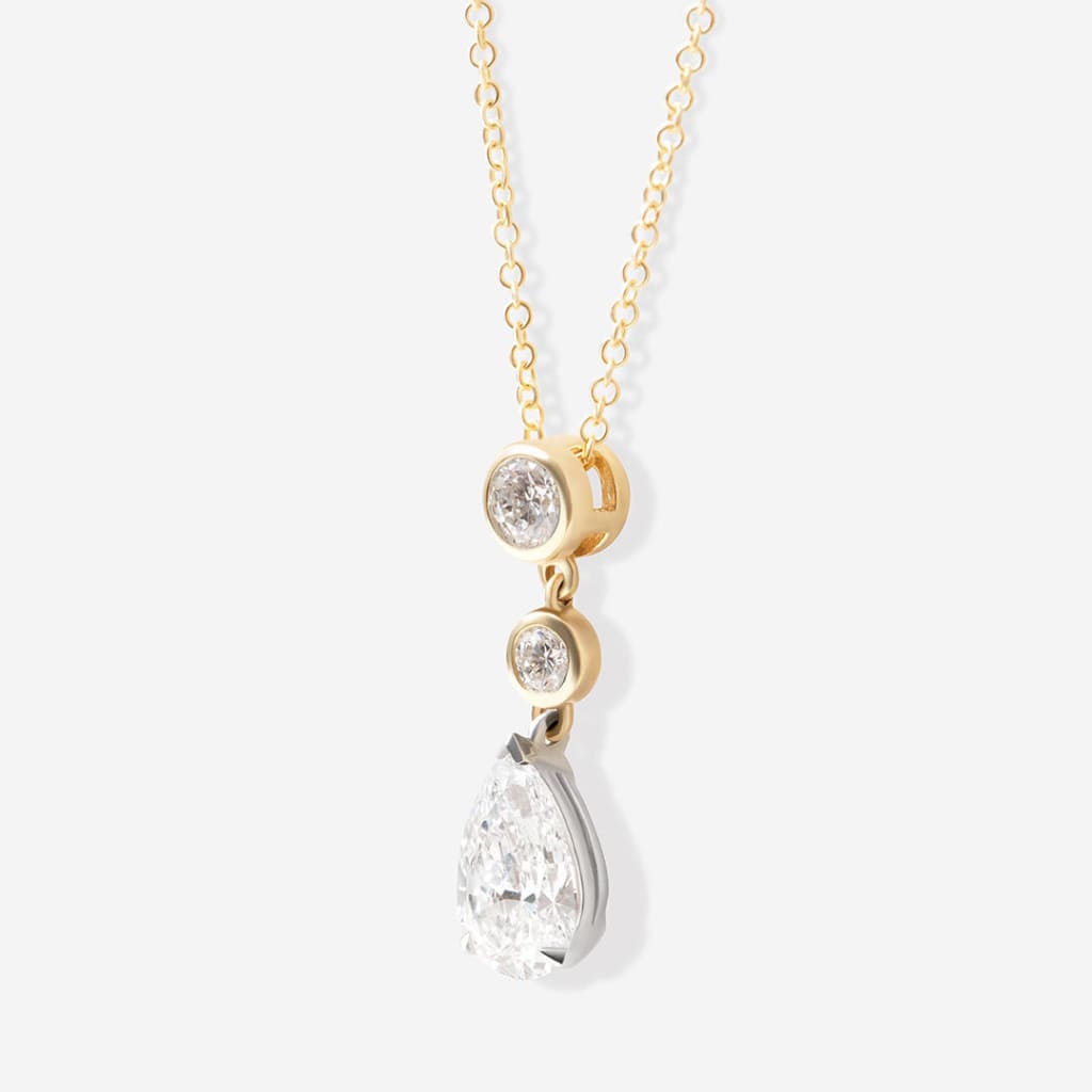 Demure - Lab Grown Diamond Necklace 1.25ct | 9ct Gold