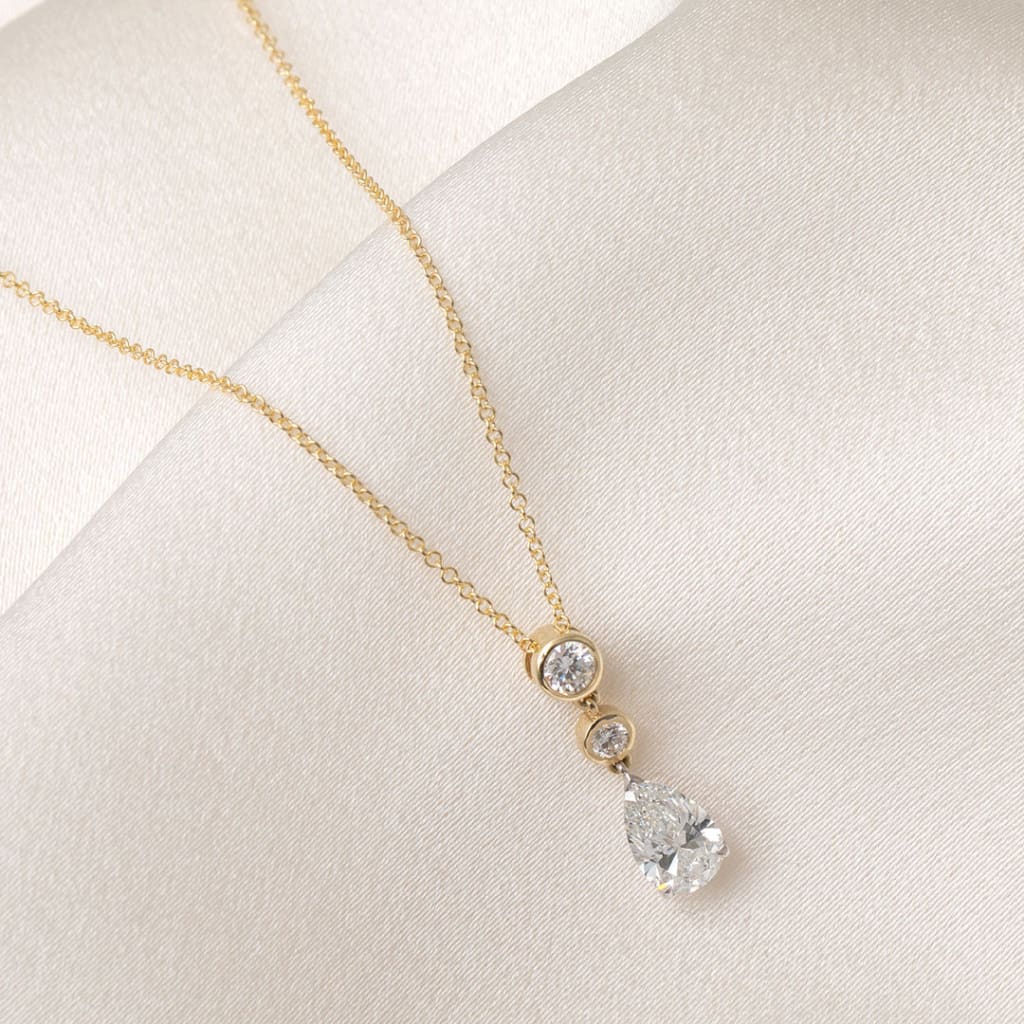Demure - Lab Grown Diamond Necklace 1.25ct | 9ct Gold