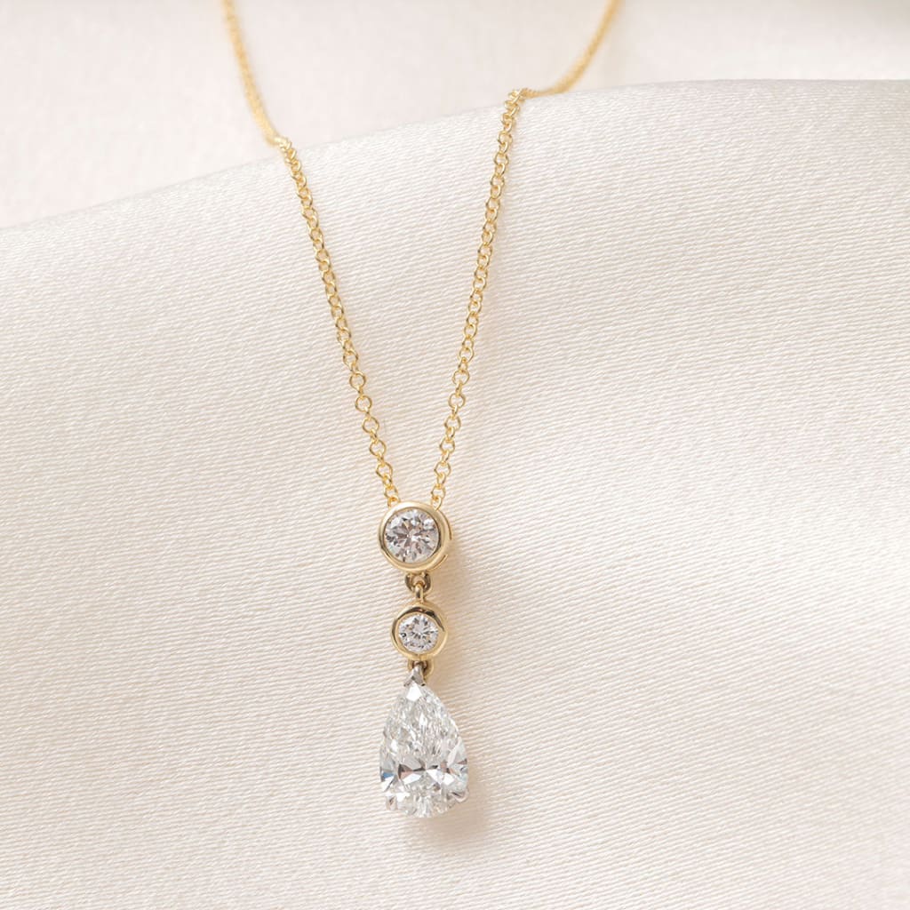 Demure - Lab Grown Diamond Necklace 1.25ct | 9ct Gold