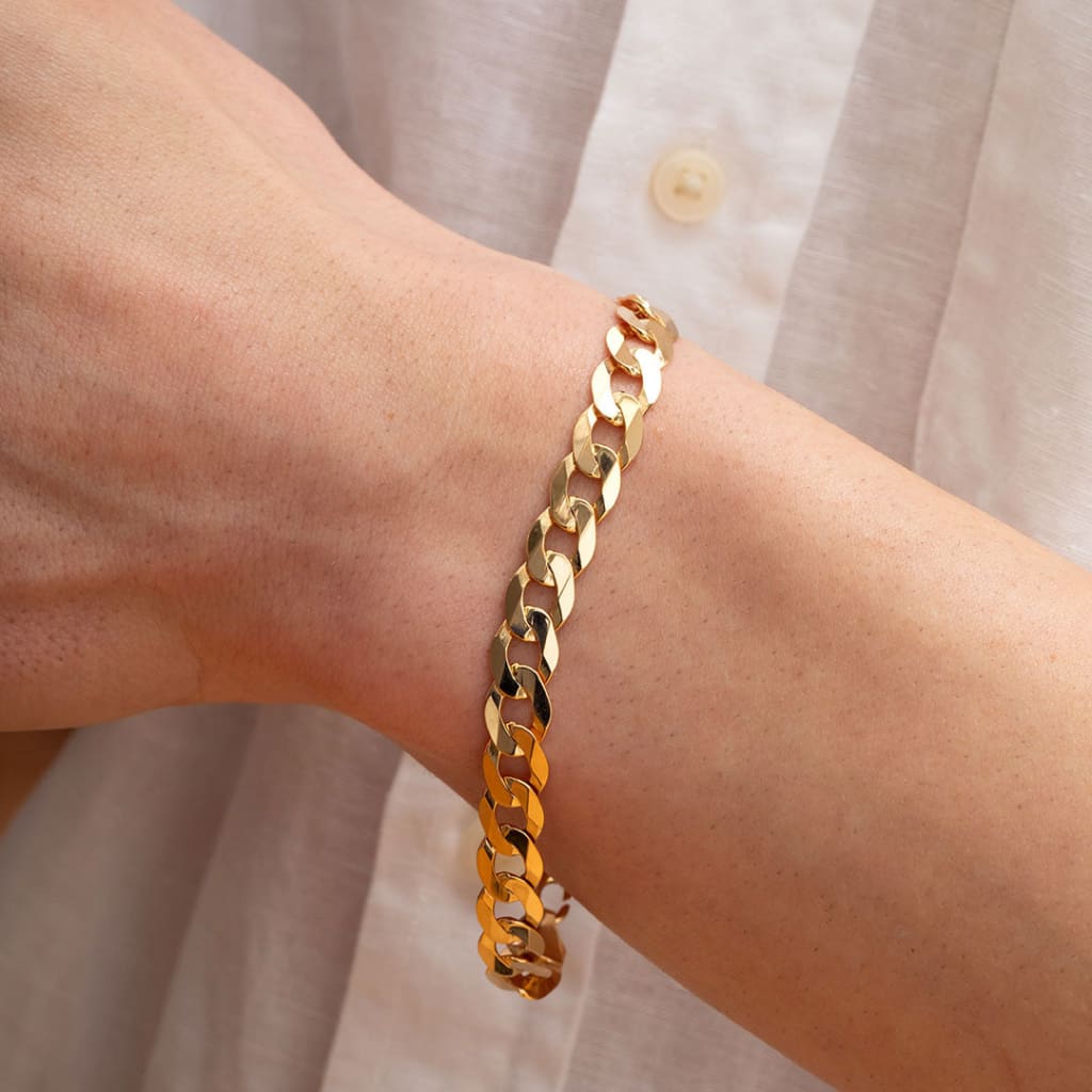 Curb Bracelet | 9ct Gold - Bracelet