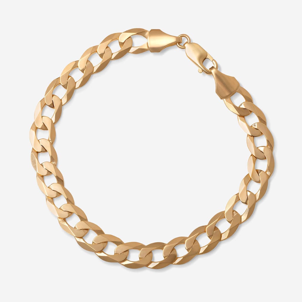 Desmond | 9ct Curb Bracelet 8’ - Bracelet