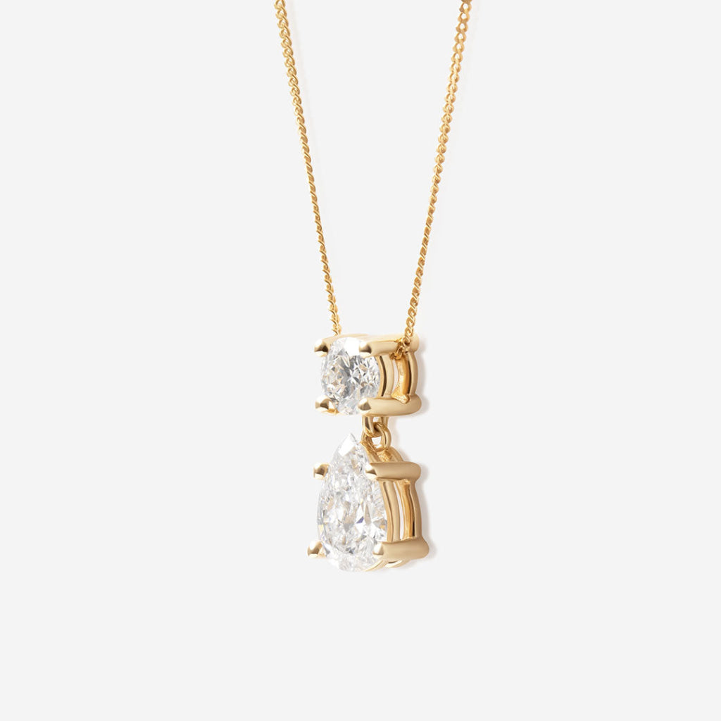 Destiny - Lab Grown Diamond Necklace 0.75ct | 9ct Gold