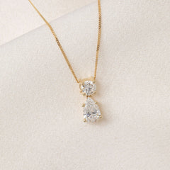 Destiny - Lab Grown Diamond Necklace 0.75ct | 9ct Gold