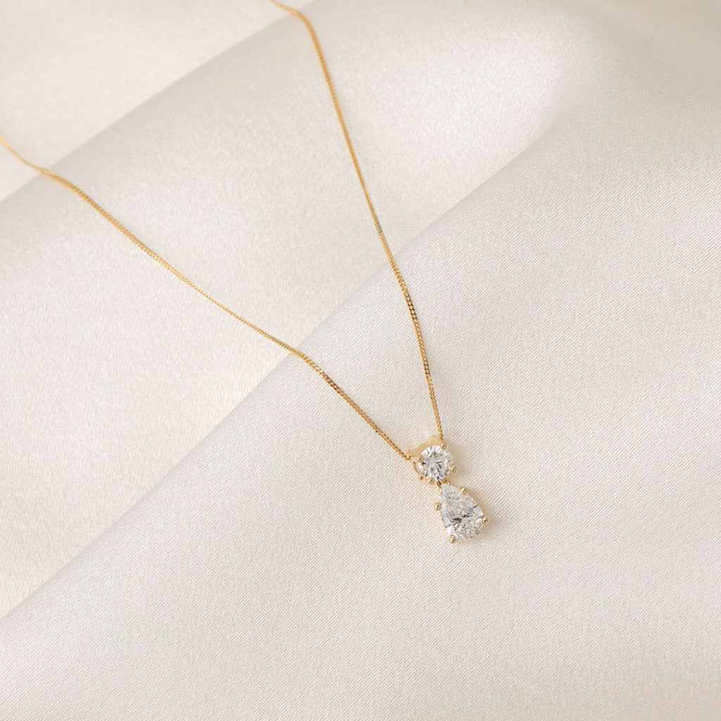 Destiny - Lab Grown Diamond Necklace 0.75ct | 9ct Gold