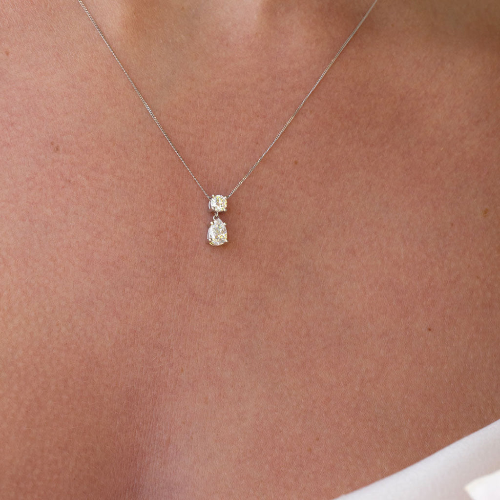 Destiny - Lab Grown Diamond Necklace 0.75ct | 9ct Gold