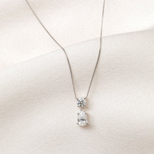 DESTINY - 0.75ct | Lab Grown Diamond Necklace in 9ct White Gold