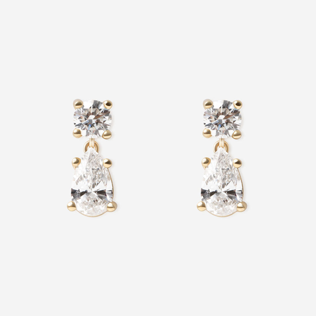 Destiny - Lab Grown Diamond Drop Earrings - 1.50ct | 9ct