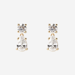 DESTINY - 1.50ct | Lab Grown Diamond Drop Earrings in 9ct Gold