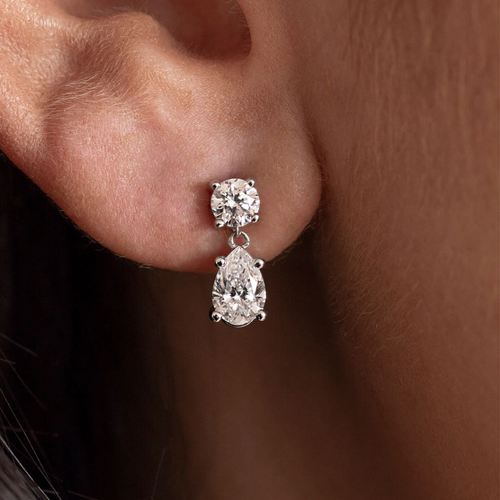 DESTINY - 1.50ct | Lab Grown Diamond Drop Earrings in 9ct
