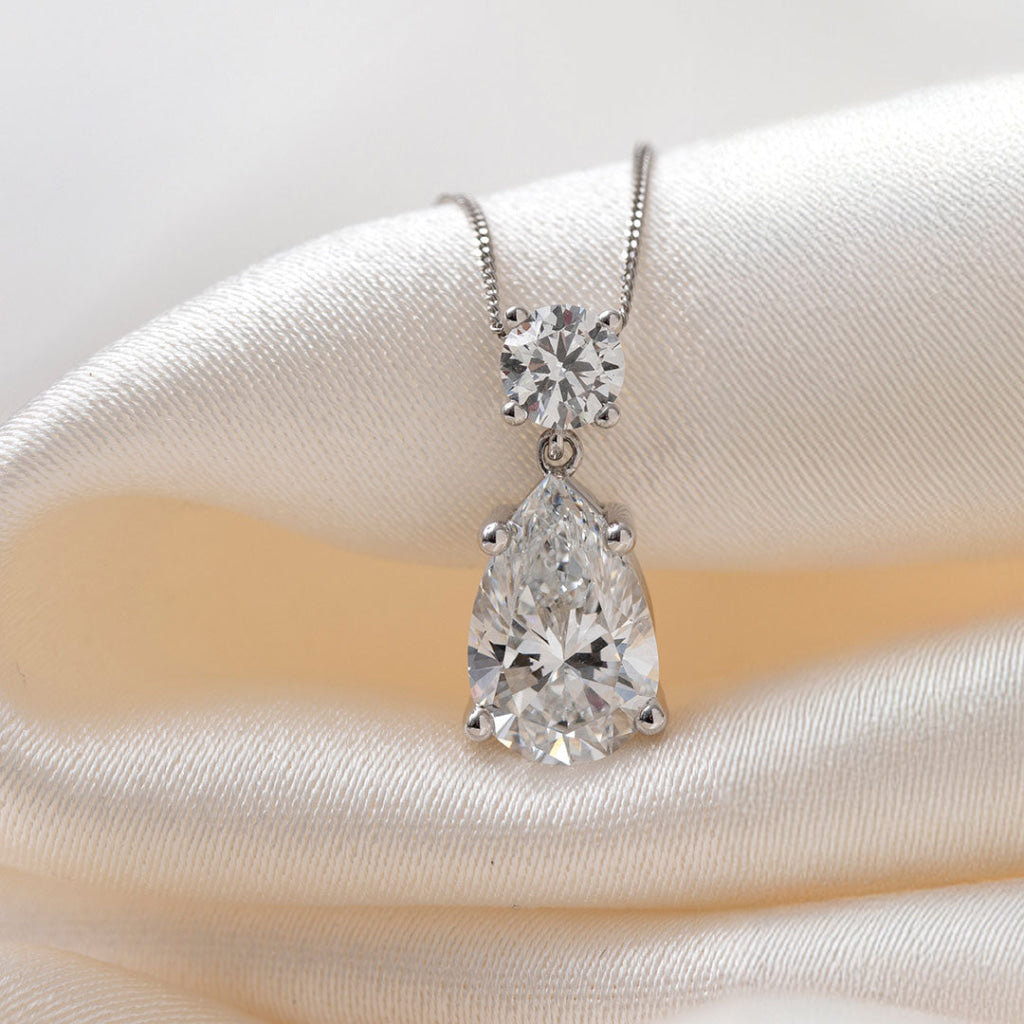 DESTINY - 2.40ct | Lab Grown Diamond Necklace in 9ct White