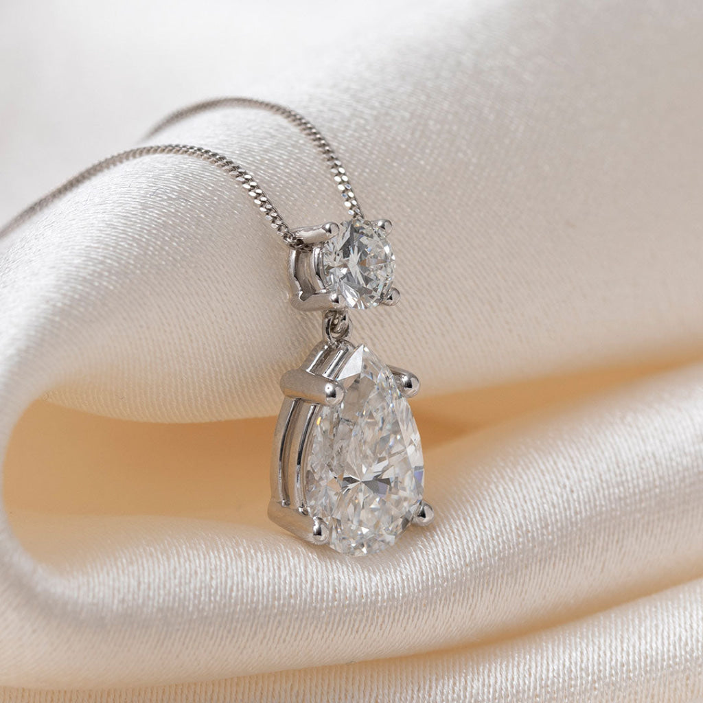 DESTINY - 2.40ct | Lab Grown Diamond Necklace in 9ct White