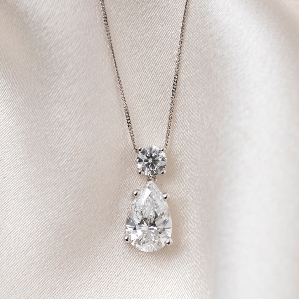 DESTINY - 2.40ct | Lab Grown Diamond Necklace in 9ct White