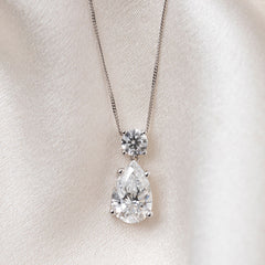 DESTINY - 2.40ct | Lab Grown Diamond Necklace in 9ct White