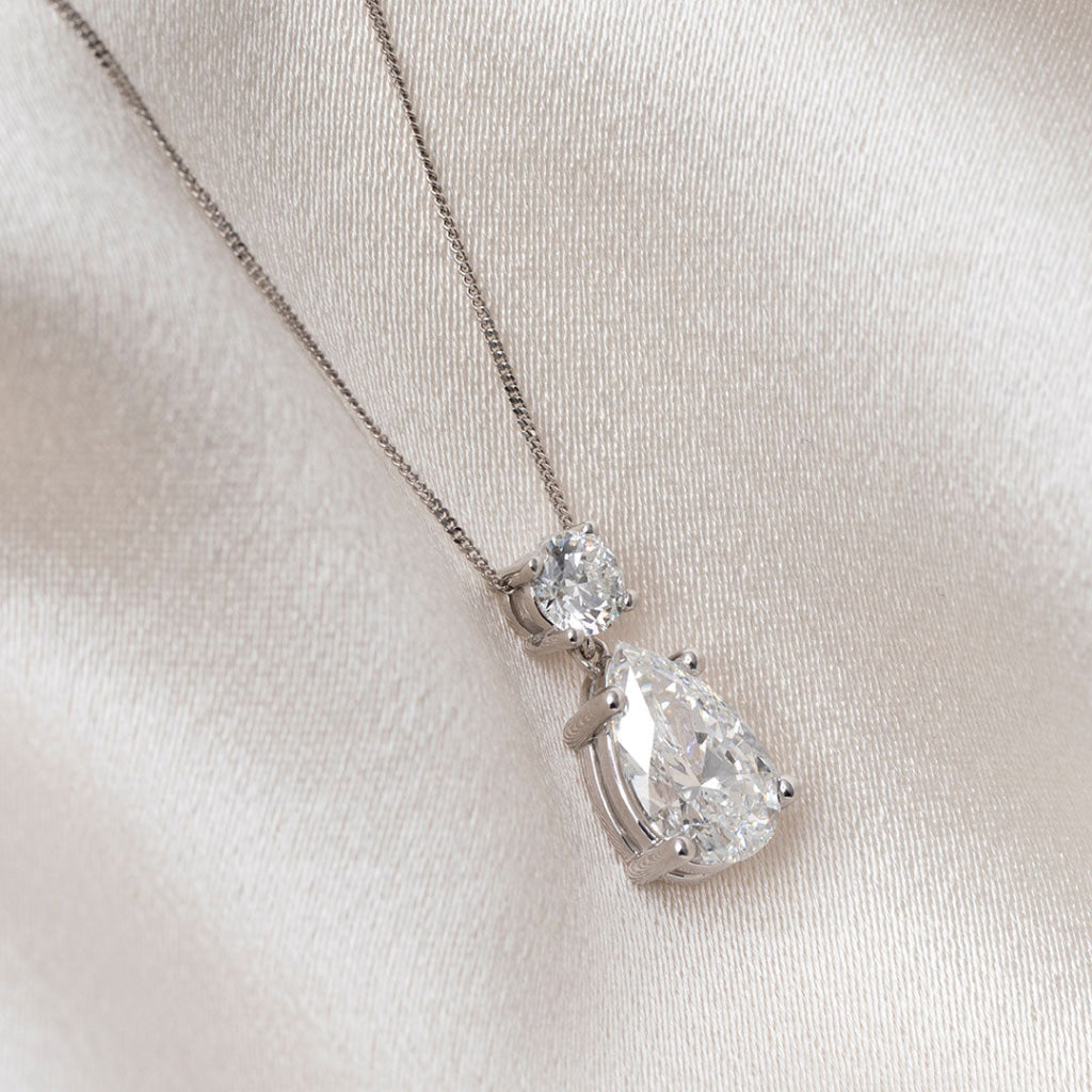 DESTINY - 2.40ct | Lab Grown Diamond Necklace in 9ct White
