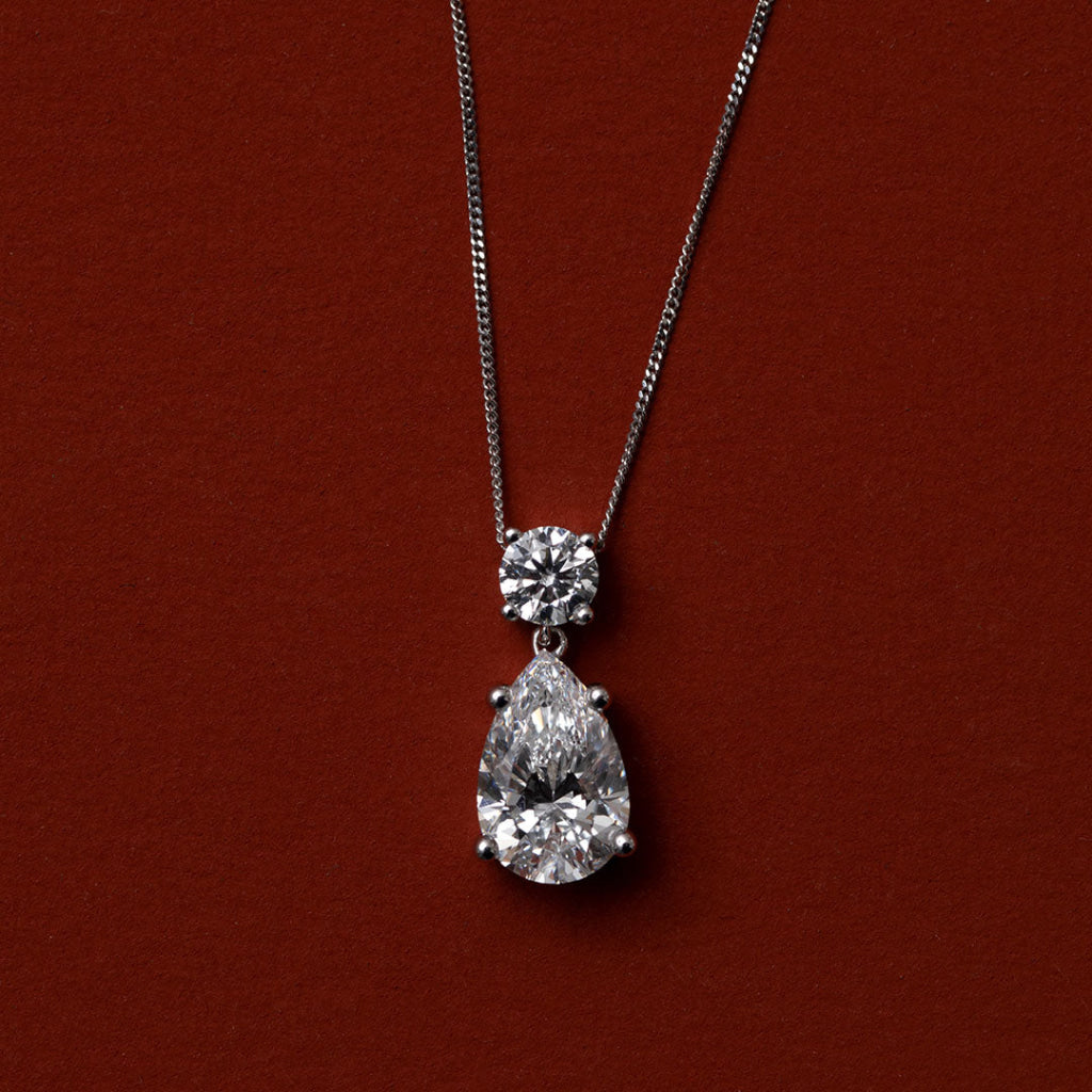 DESTINY - 2.40ct | Lab Grown Diamond Necklace in 9ct White