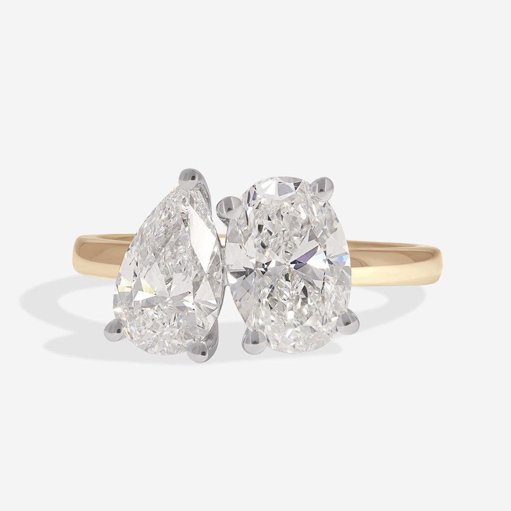 DEUCE 2.5ct | Toi Et Moi Lab Grown Diamond Engagement Ring