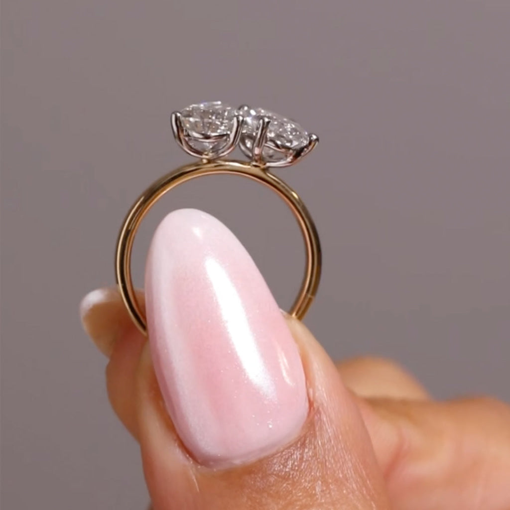 DEUCE 2.5ct | Toi Et Moi Lab Grown Diamond Engagement Ring