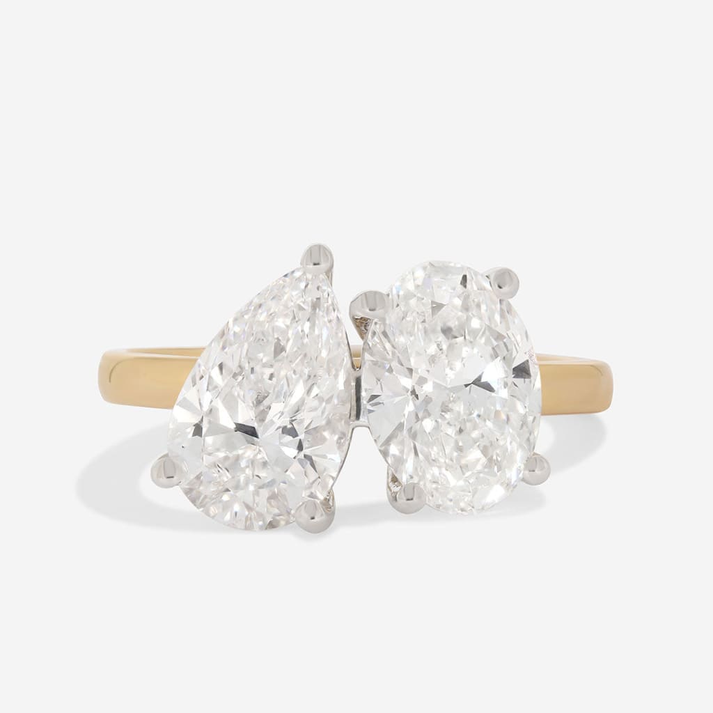 Deuce | Toi Et Moi Set in 18ct Gold 3.00ct - Rings