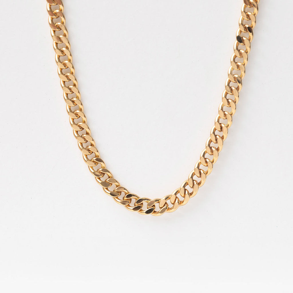 Devon Curb Chain 20’’ | 14ct Gold - Necklace