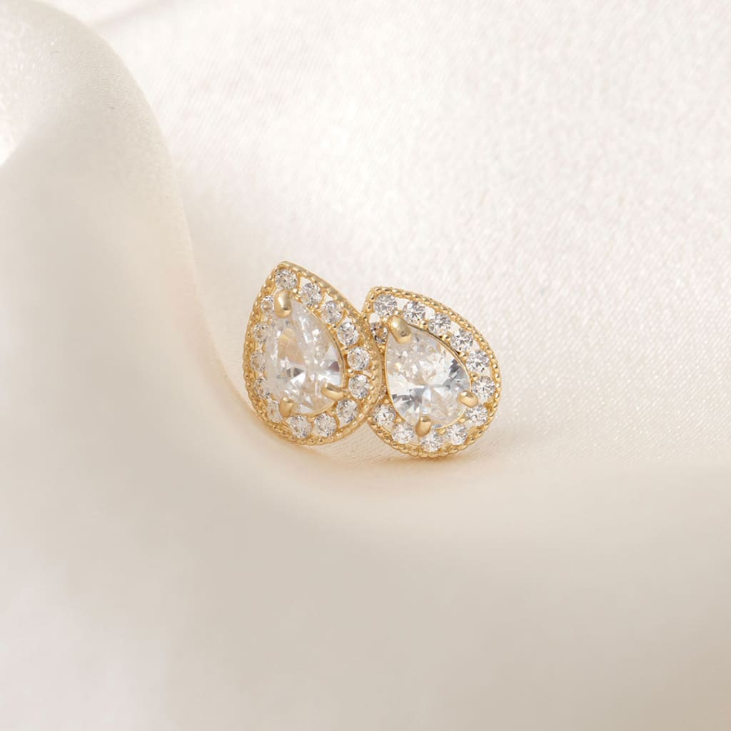 Dewdrop Earrings | 9ct Gold - Earrings