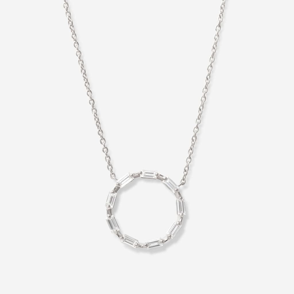 Diamond Aura Necklace | 18ct Gold