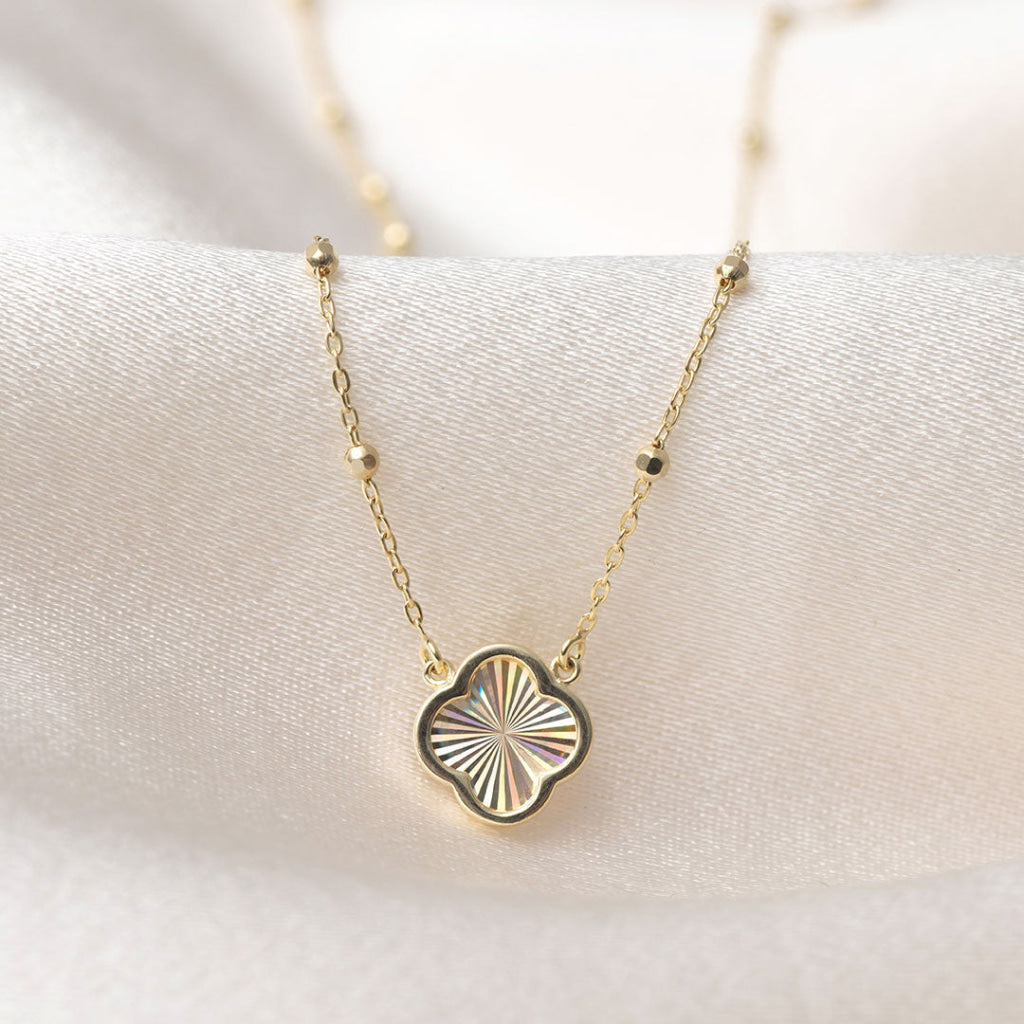 Diamond Cut Palace Necklace | 9ct Gold - Necklace