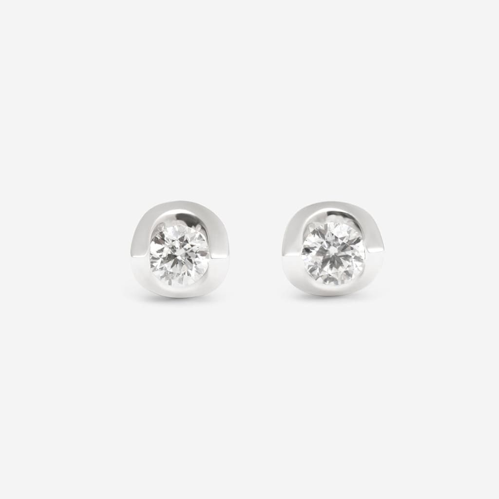 Diamond Earrings  - 0.20ct | 18ct White Gold