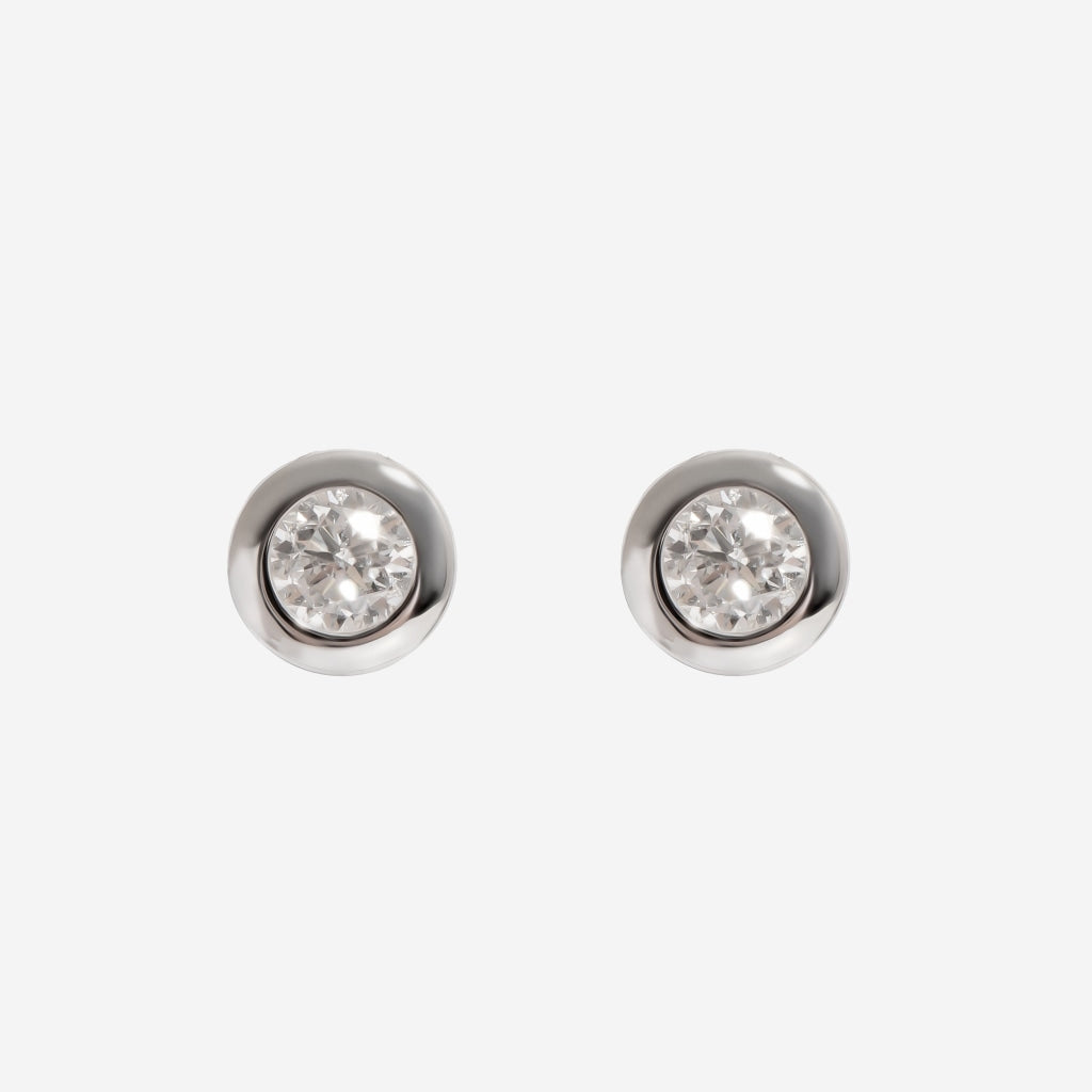 Diamond Earrings 0.20ct | 9ct White Gold - Earrings