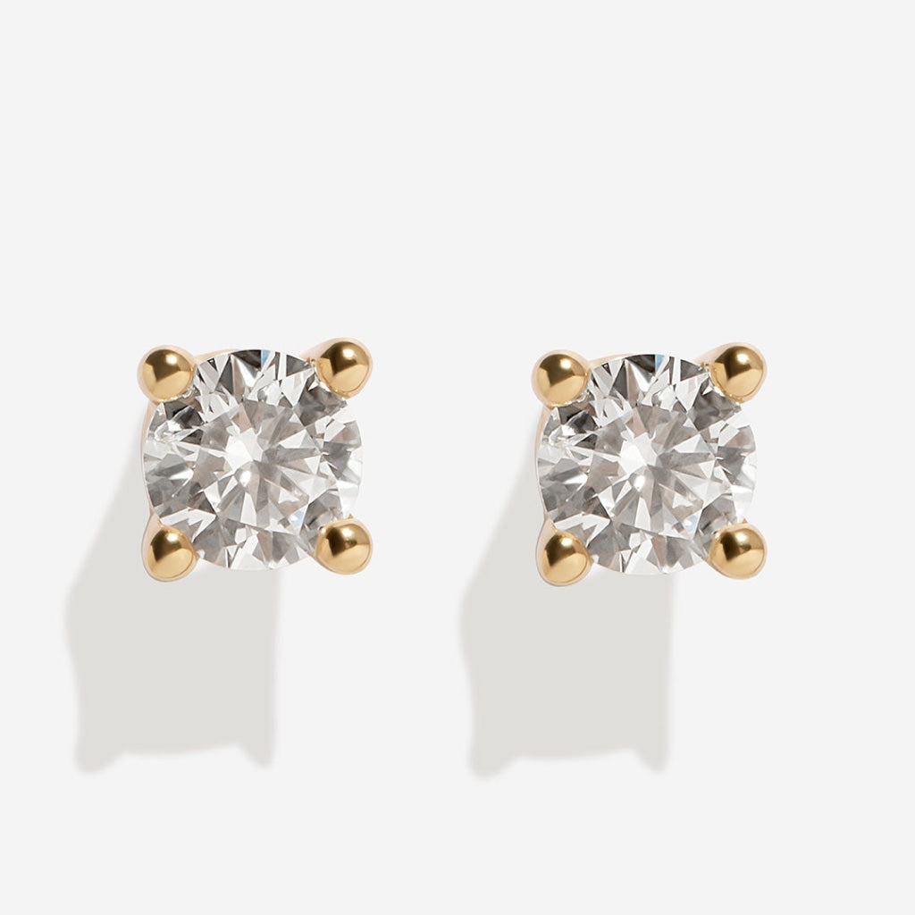Diamond Earrings.30ct | 9ct Gold - Earrings