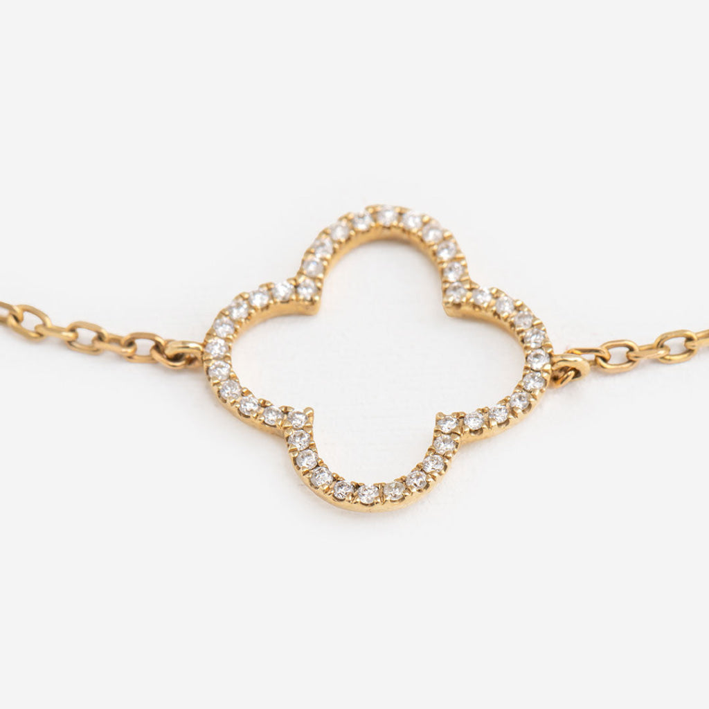 Diamond Palace Multi Bracelet | 9ct Gold - Bracelet