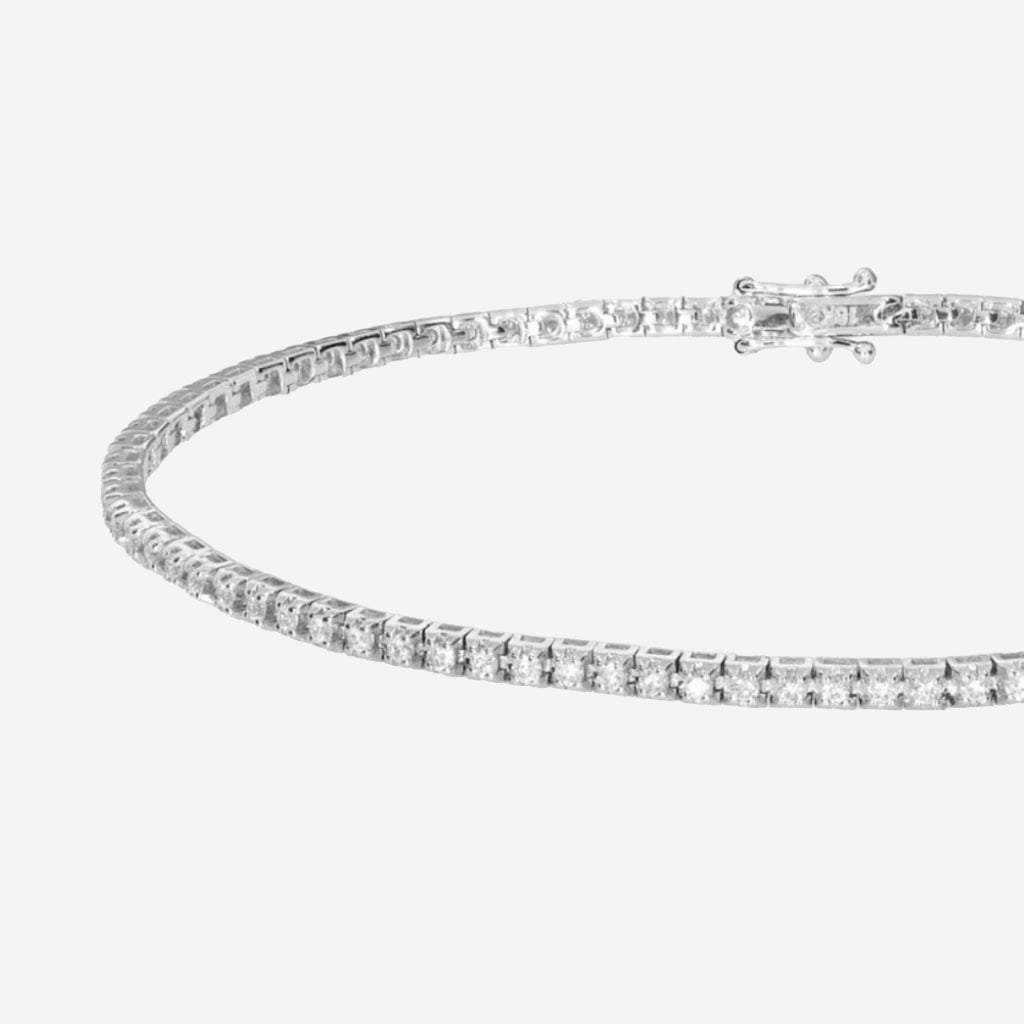 Diamond Tennis Bracelet - 1ct | 18ct White Gold - Bracelet