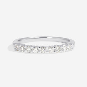 DINGLE | Diamond Eternity Ring in 18ct White Gold