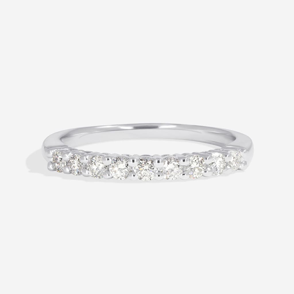 DINGLE | Diamond Eternity Ring in 18ct White Gold