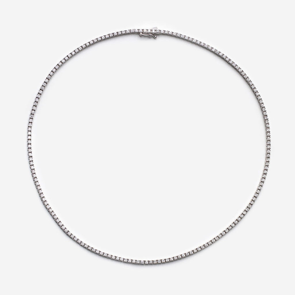 DIVINE 5ct | Lab Grown Diamond Necklace in 9ct White Gold