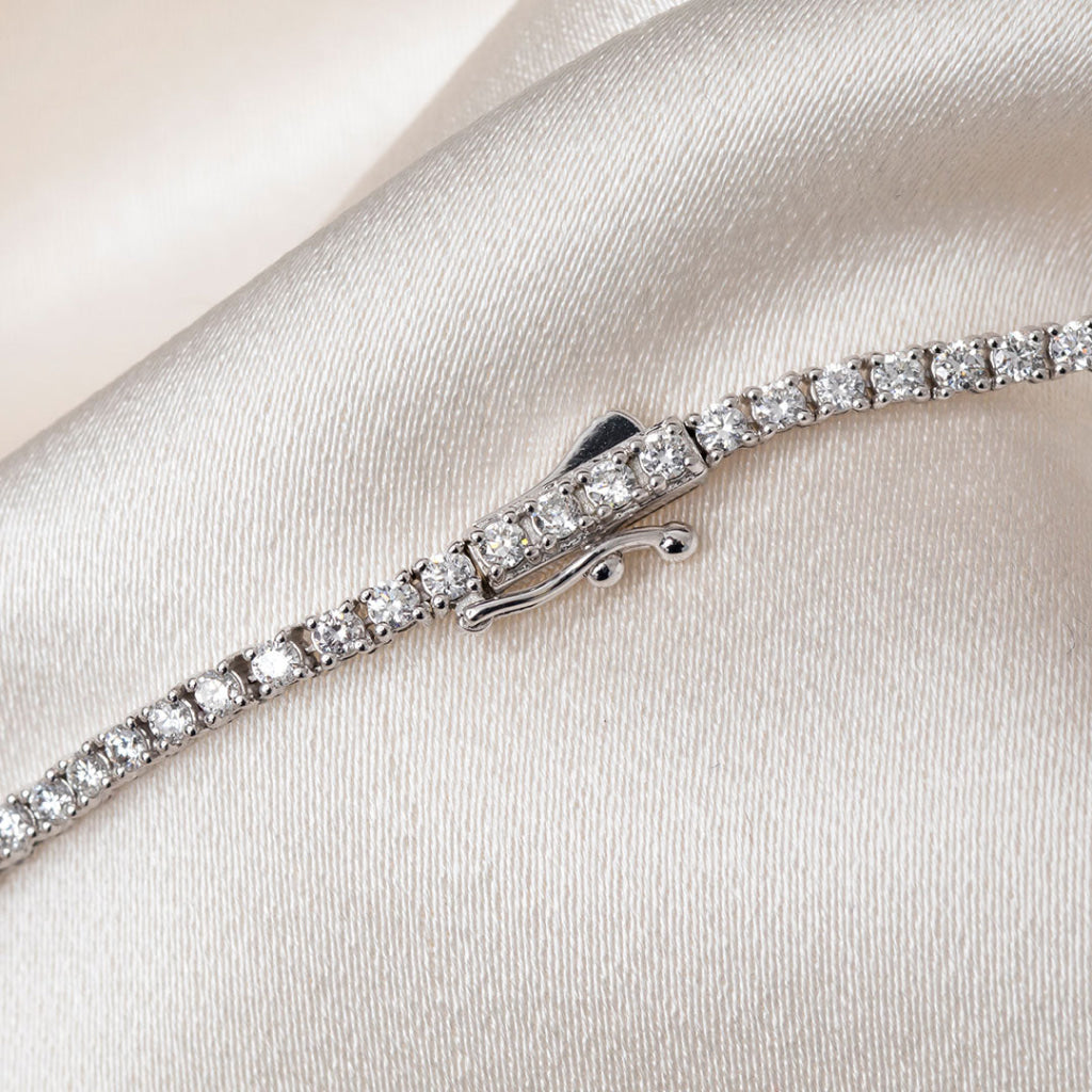 DIVINE 5ct | Lab Grown Diamond Necklace in 9ct White Gold
