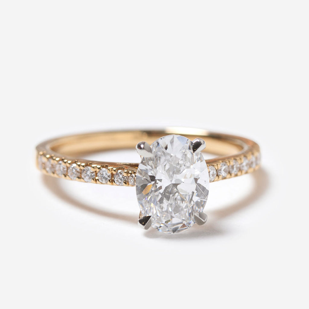 DIVINITY 1.70ct | Oval Solitaire Lab Grown Diamond