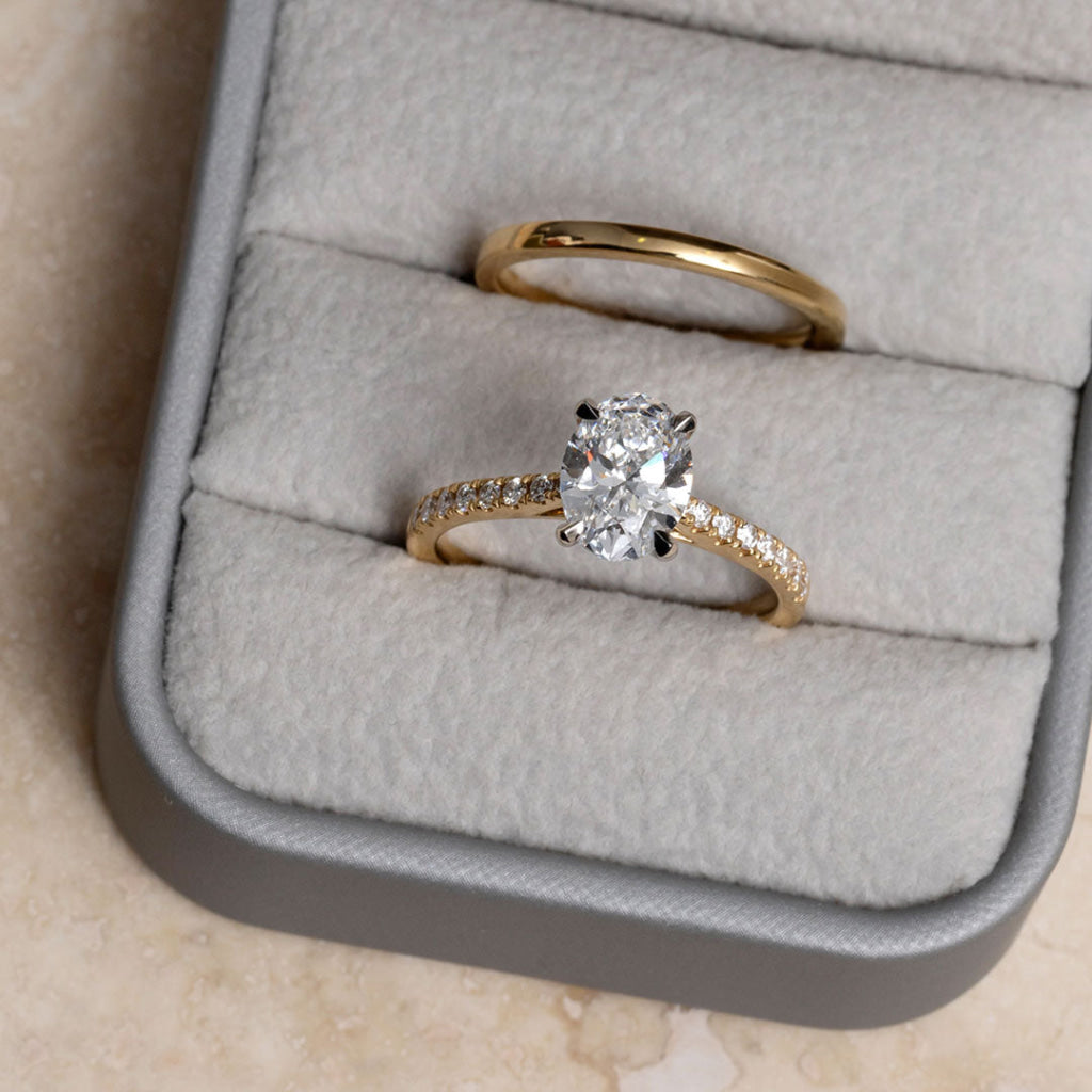 DIVINITY 1.70ct | Oval Solitaire Lab Grown Diamond