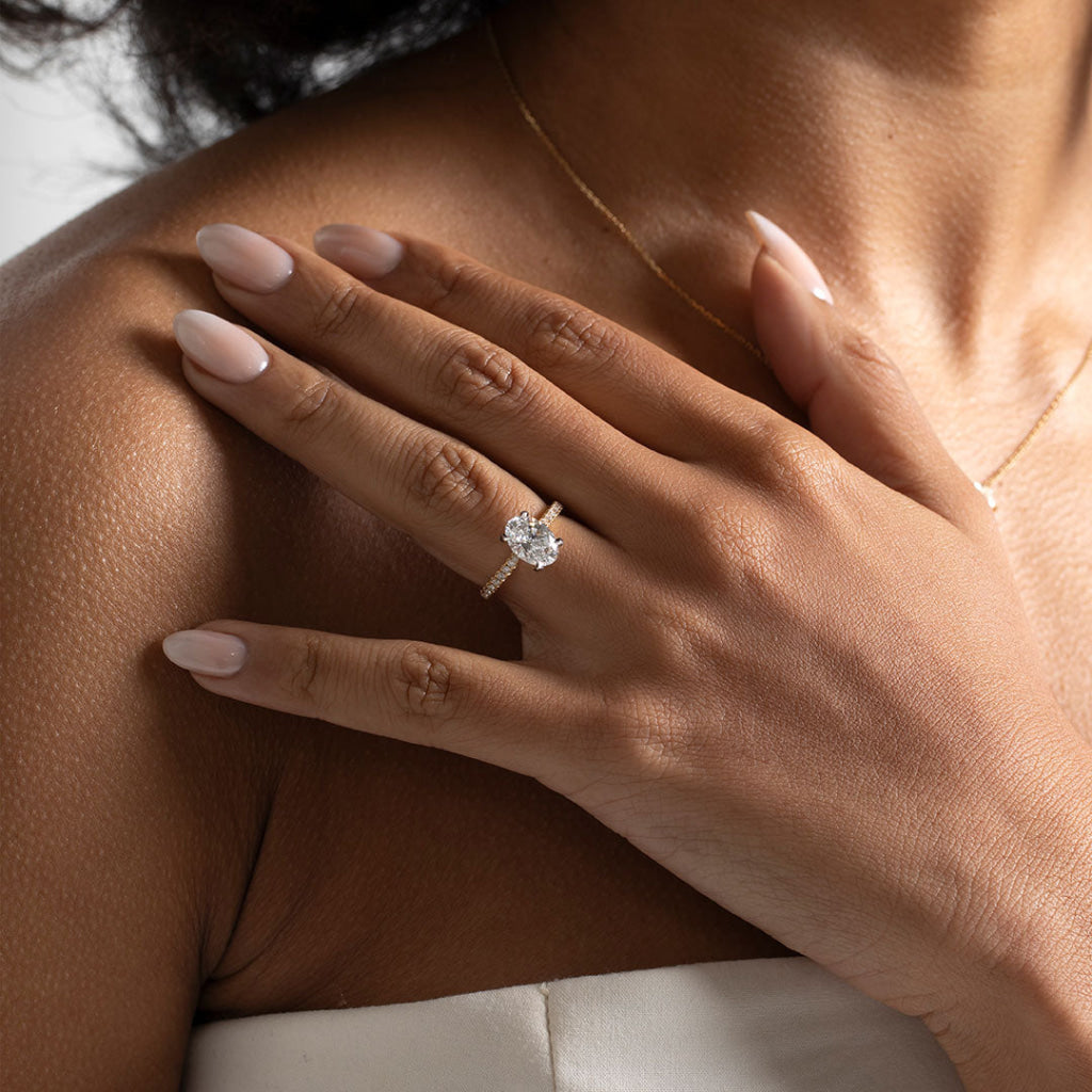 DIVINITY 2.20ct | Oval Solitaire Lab Grown Diamond