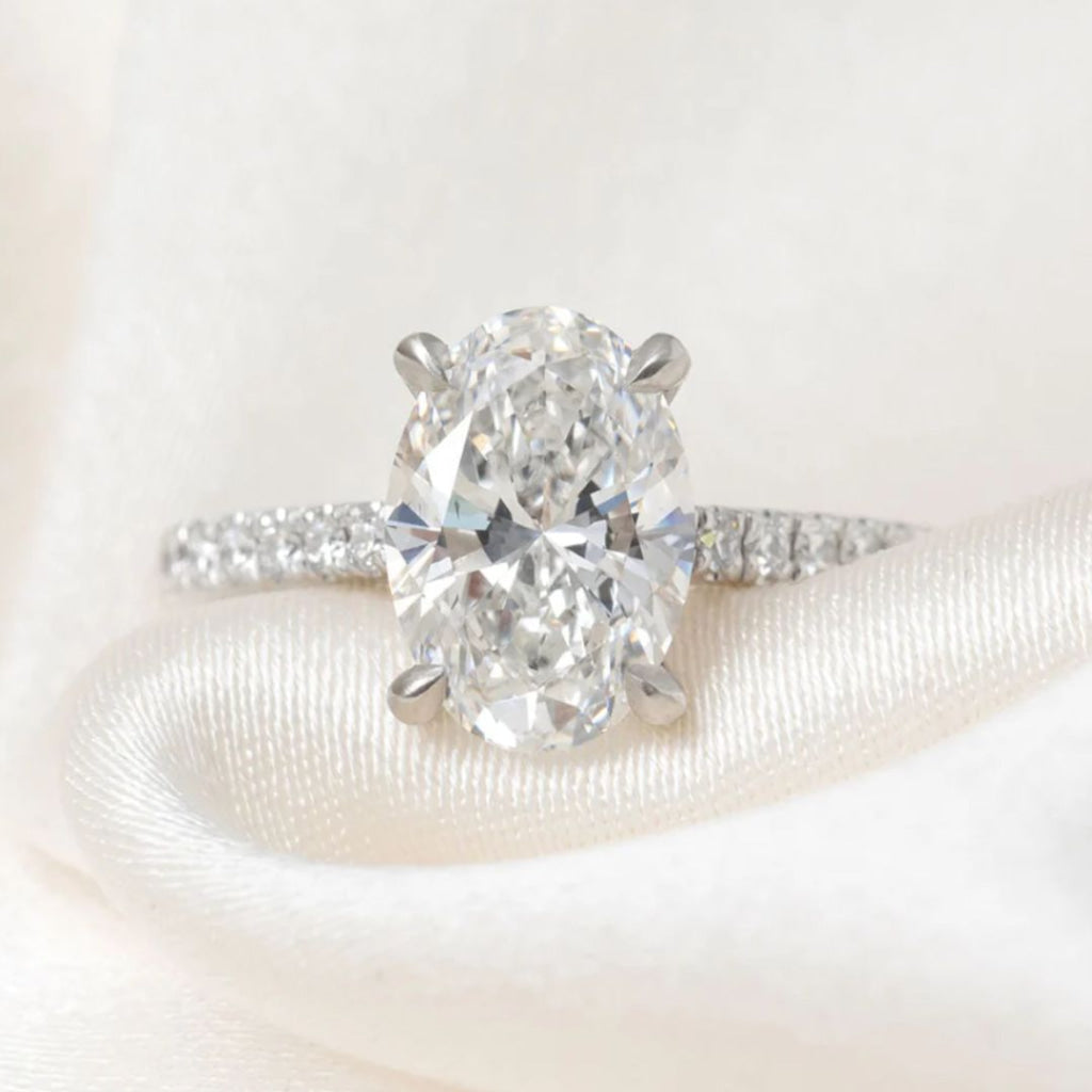 DIVINITY 2.70ct | Oval Solitaire Lab Grown Diamond