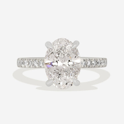 DIVINITY 2.70ct | Oval Solitaire Lab Grown Diamond