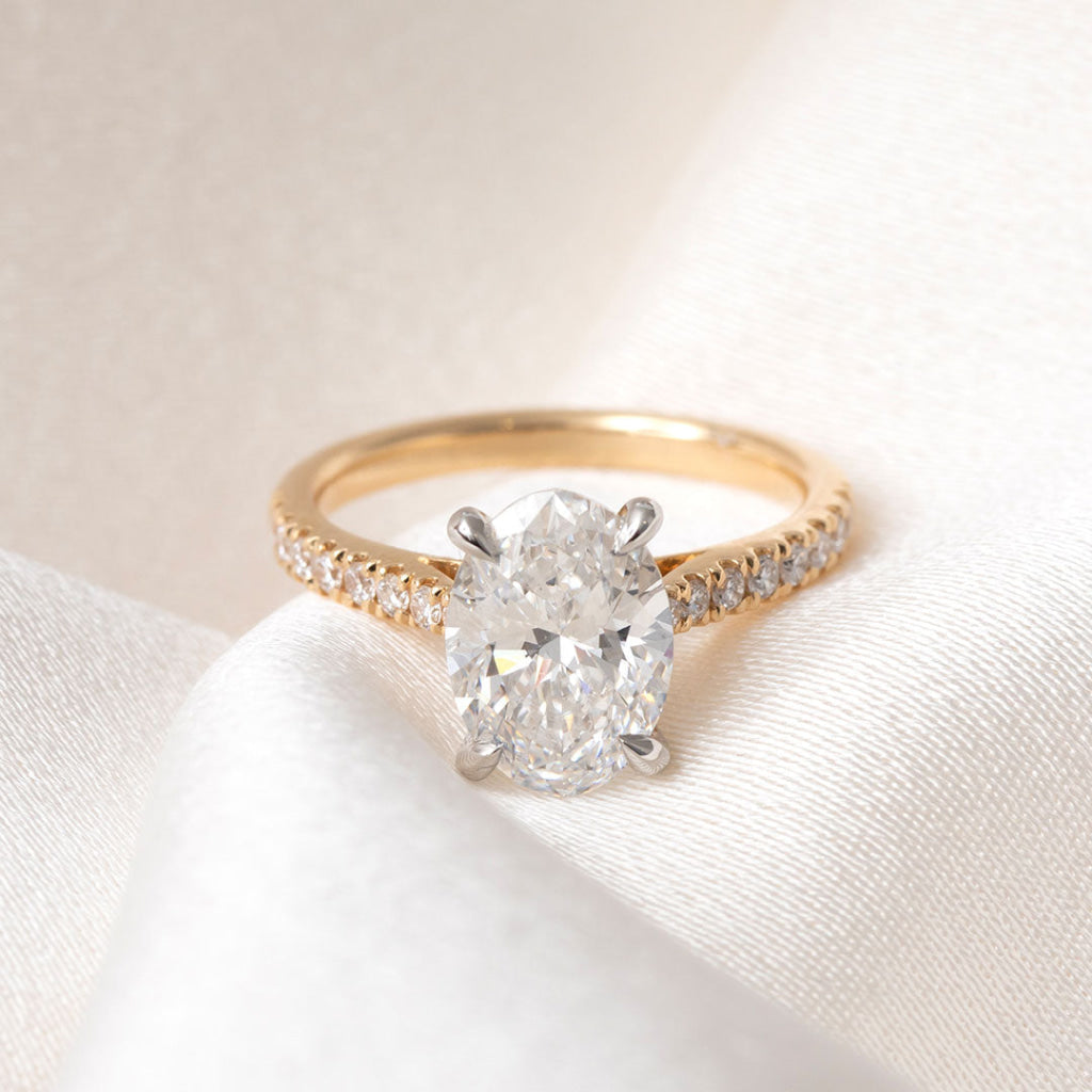 DIVINITY 2.70ct | Oval Solitaire Lab Grown Diamond
