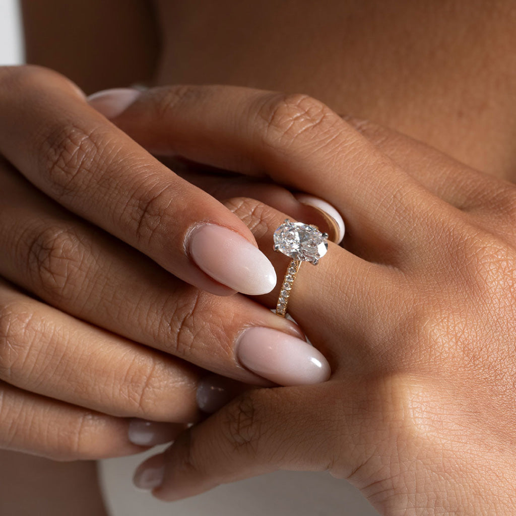 DIVINITY 2.70ct | Oval Solitaire Lab Grown Diamond