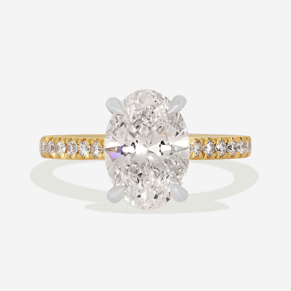 DIVINITY 2.70ct | Oval Solitaire Lab Grown Diamond