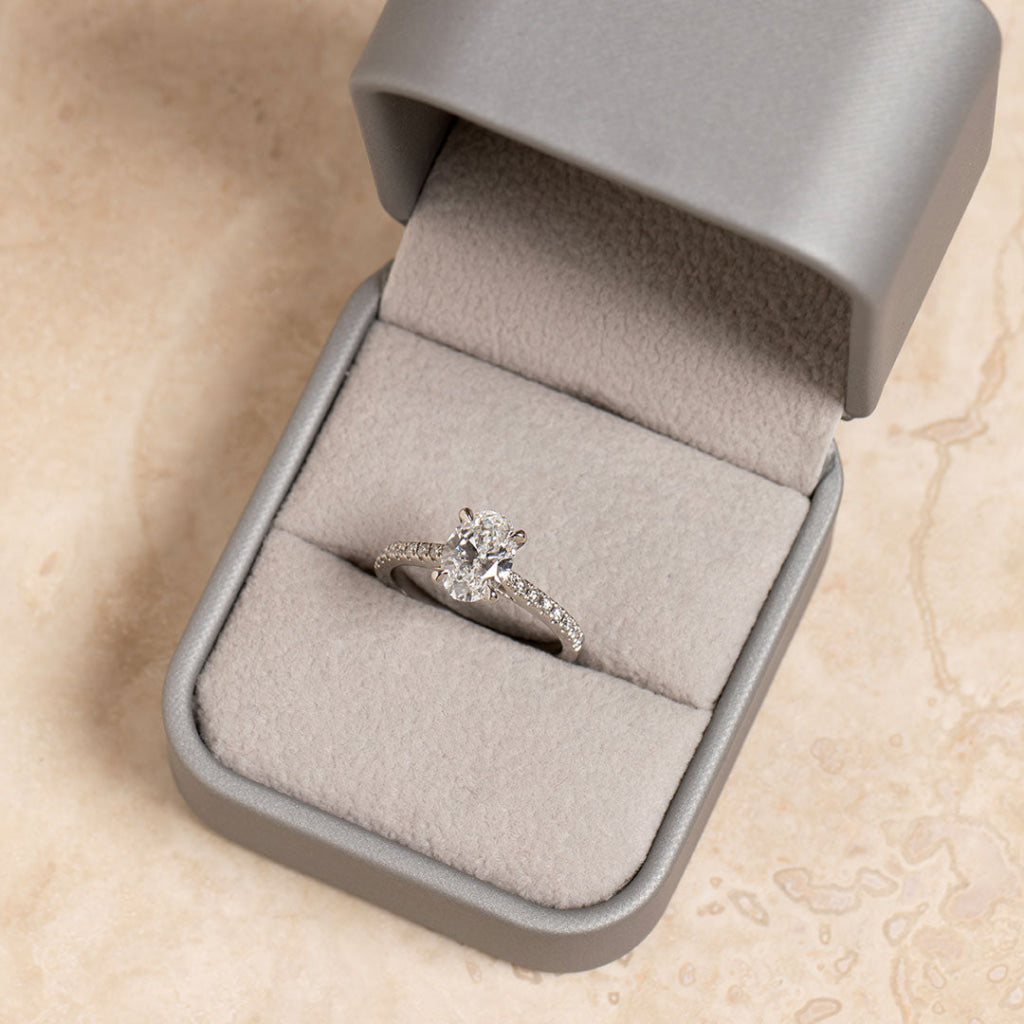 DIVINITY Platinum 1.70ct | Diamond Engagement Ring Lab